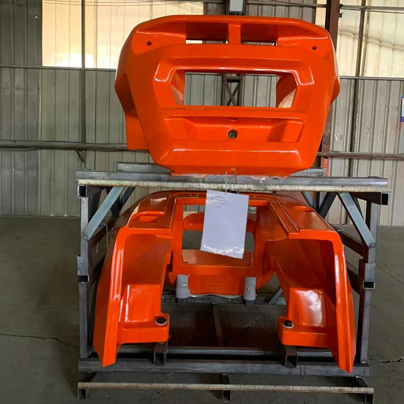 Nya bulkordrar från en långvarig spansk kund: gaffeltrucks motvikter och gaffeltruckljusskydd.