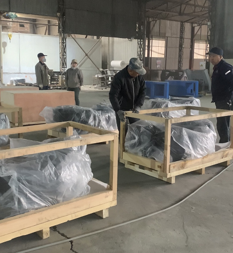 National Enterprise beställer 11 enheter 20 m bomlastbilsmotvikter från Shengjian Prosperity