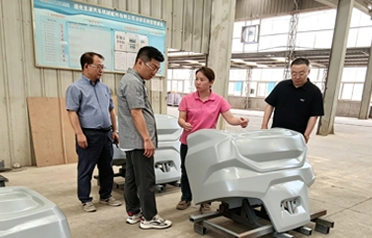 Varför genomförde en sydkoreansk tillverkare en inspektion på plats av Zunhua Shengjian Prosperitys produktionslinje för motviktsgjutning? Ett nytt kapitel i gränsöverskridande industriellt samarbete börjar.